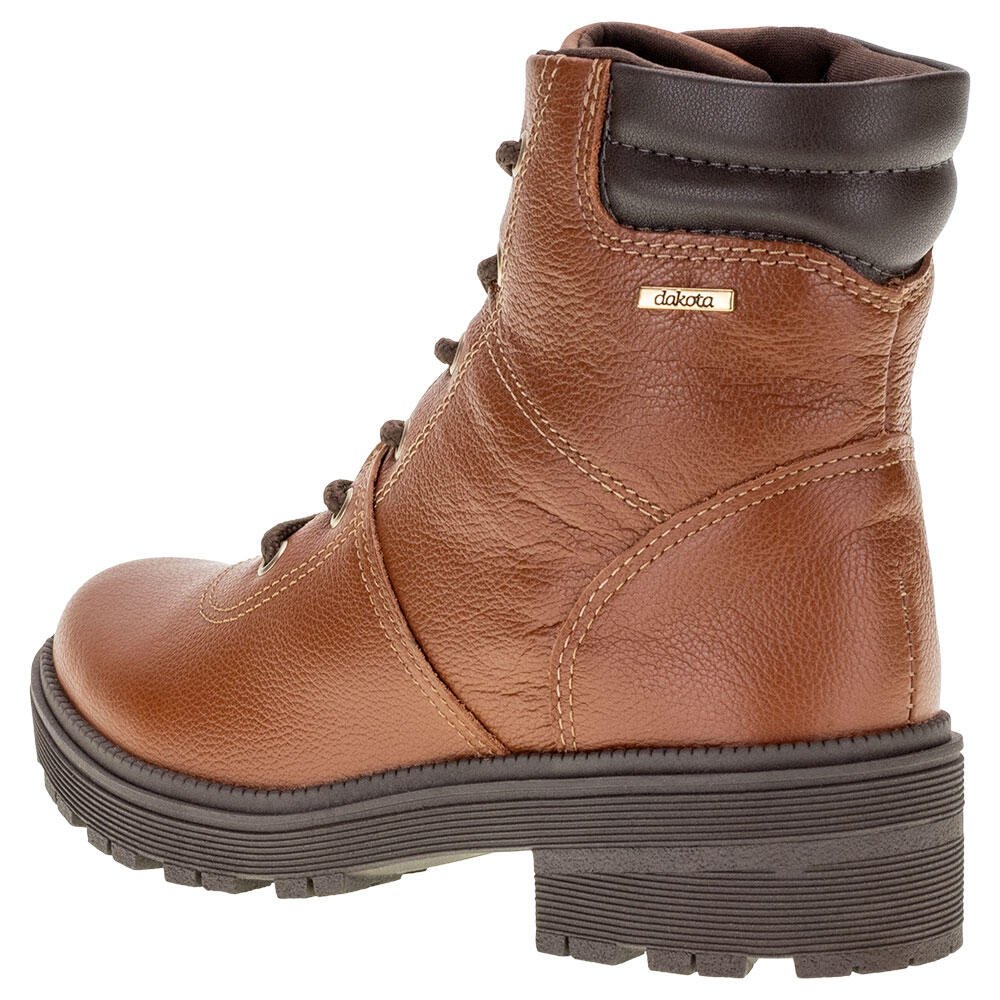 BOTA FEMININA COTURNO DAKOTA - G5681  Marrom 3