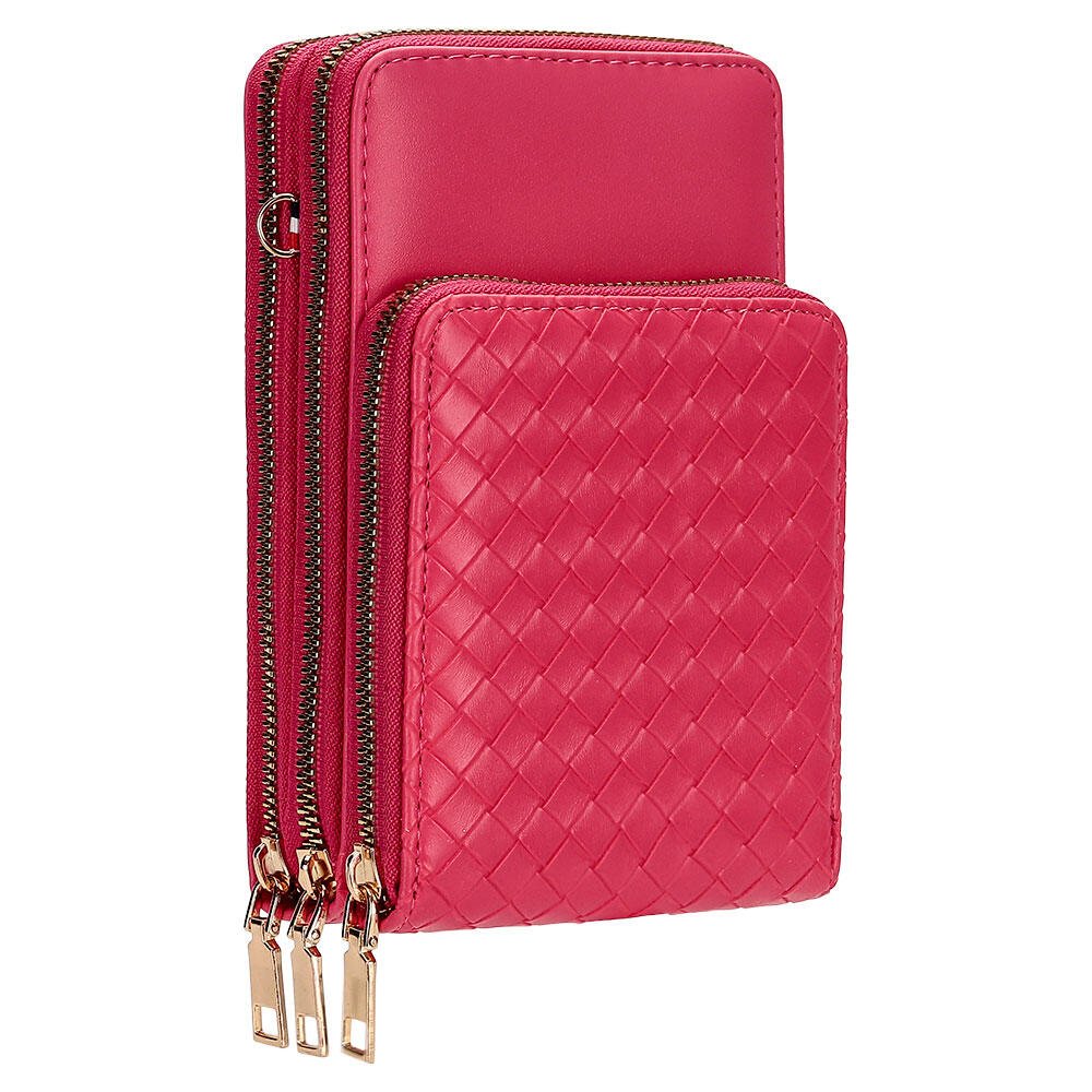 BOLSA FEMININA TRANSVERSAL FUSECO - WBFS84131  Rosa 2