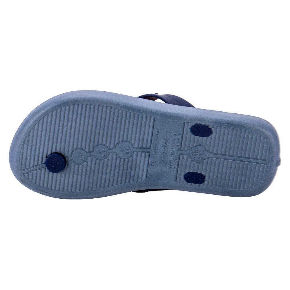 CHINELO INFANTIL FEEL URBAN RIDER - 12342  Azul/Laranja 5