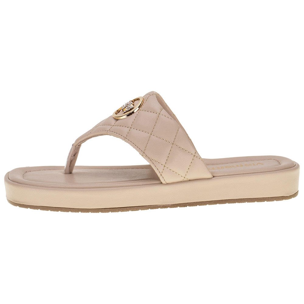 TAMANCO FEMININO FLAT VIA MARTE  - 2321410  Bege 2
