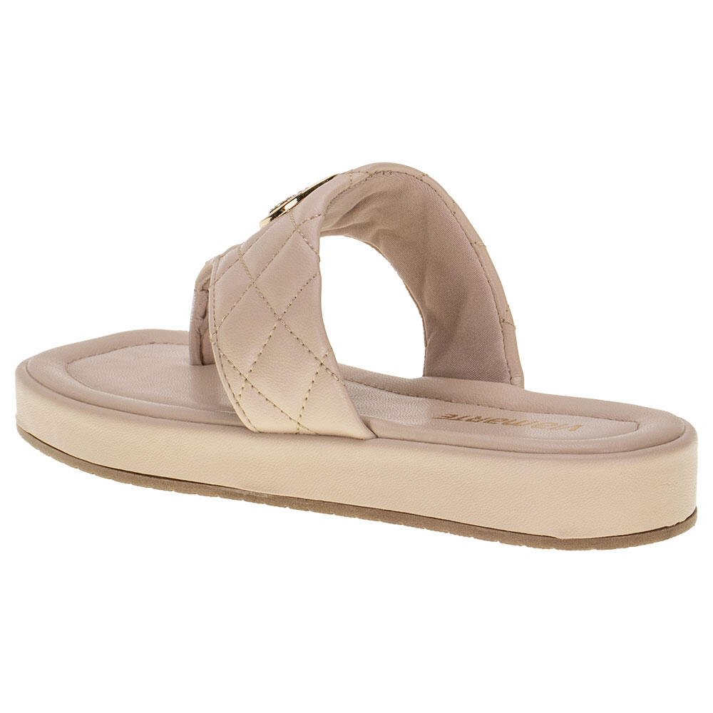 TAMANCO FEMININO FLAT VIA MARTE  - 2321410  Bege 3