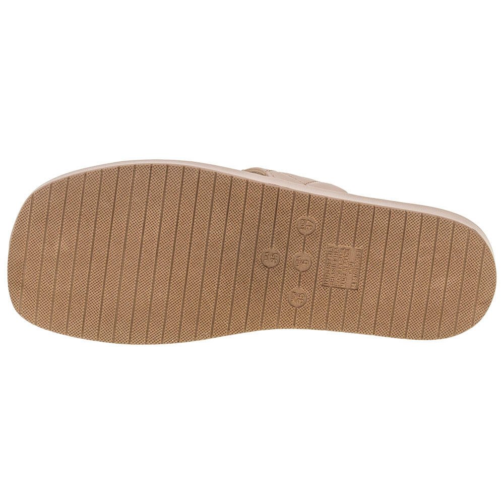 TAMANCO FEMININO FLAT VIA MARTE  - 2321410  Bege 4