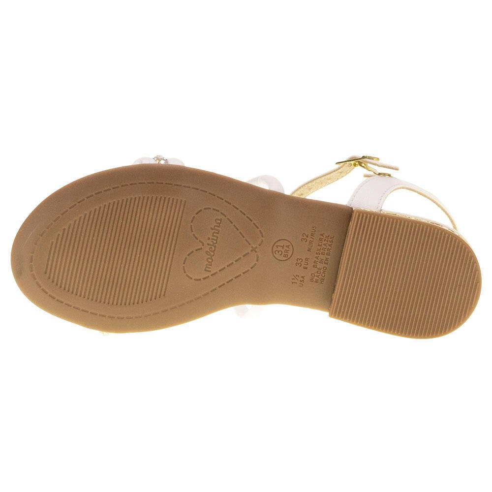 SANDÁLIA INFANTIL MOLEKINHA - 2319218  Branco 4