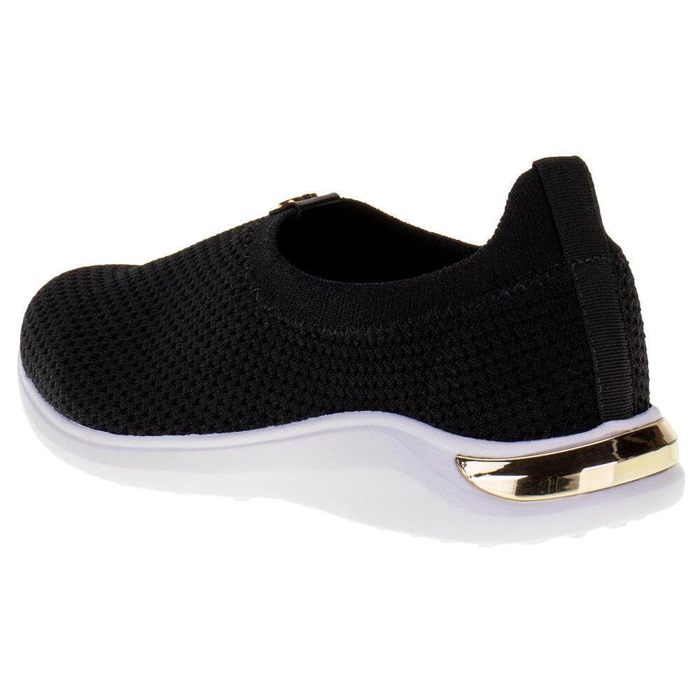 TÊNIS FEMININO SLIP ON MODARE - 7374308  Preto 3