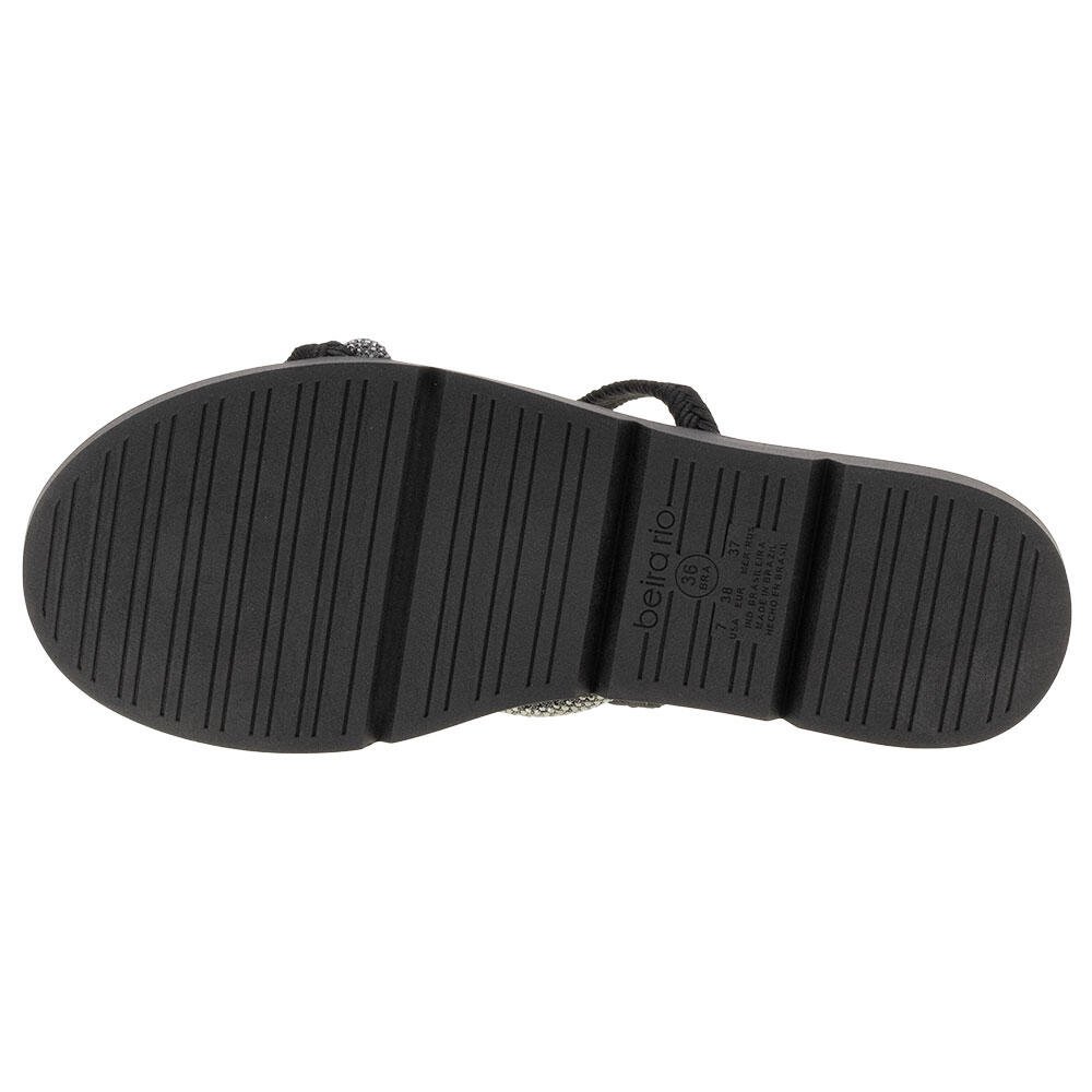 TAMANCO FEMININO FLAT BEIRA RIO - 8387533  Preto 4