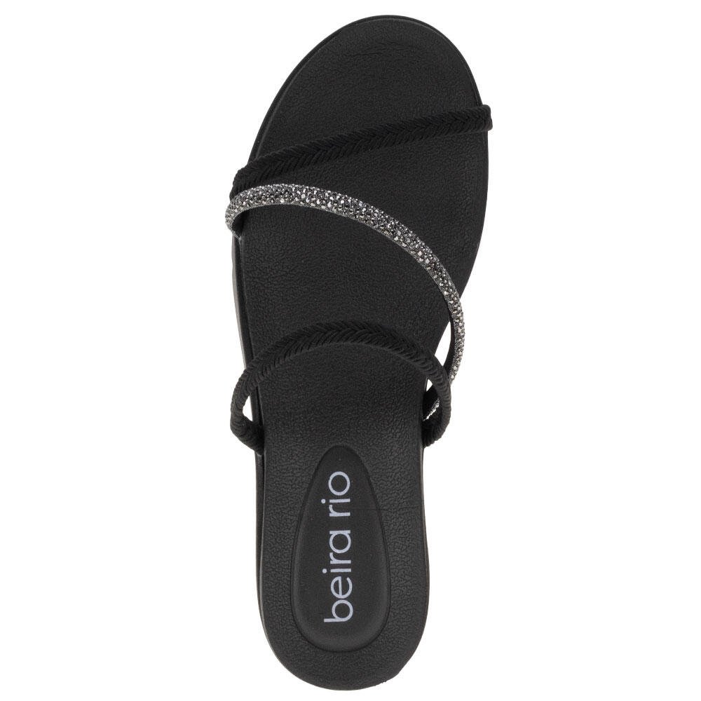 TAMANCO FEMININO FLAT BEIRA RIO - 8387533  Preto 5