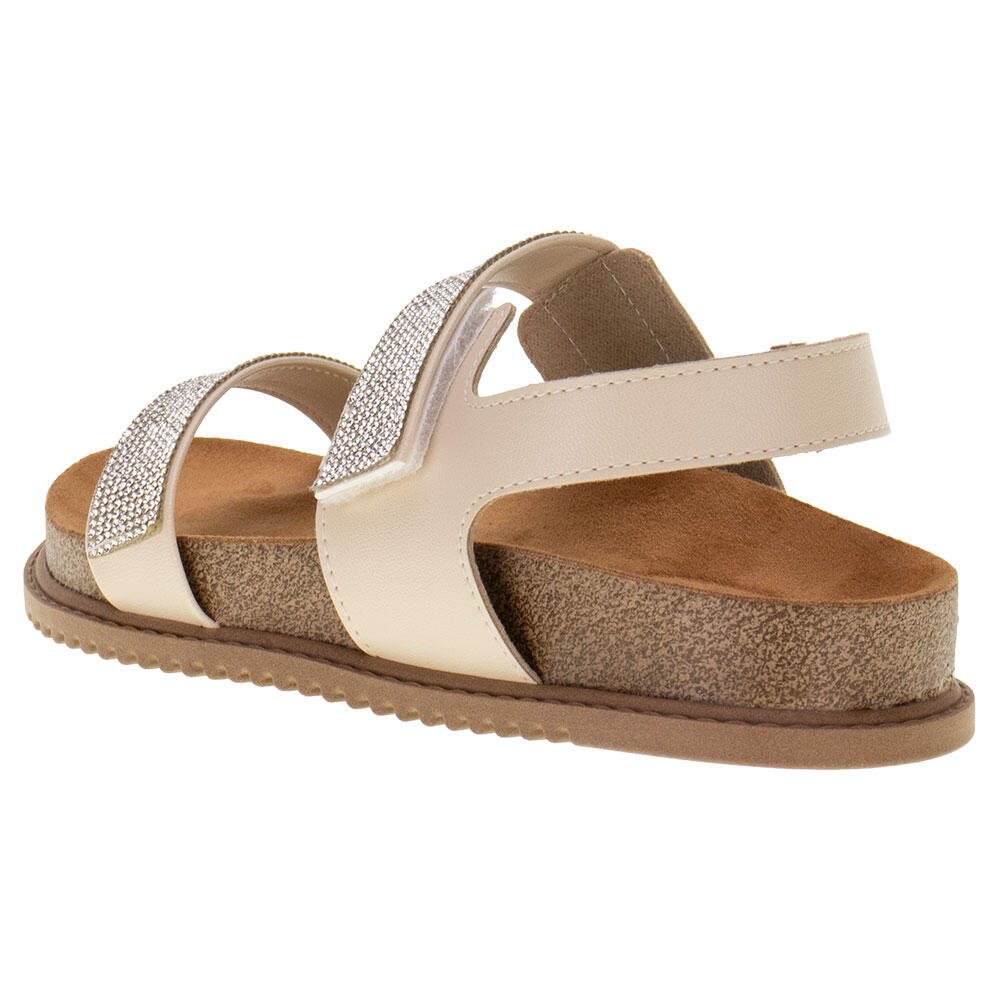 SANDÁLIA FEMININA FLAT BEIRA RIO - 8513100  Bege 3