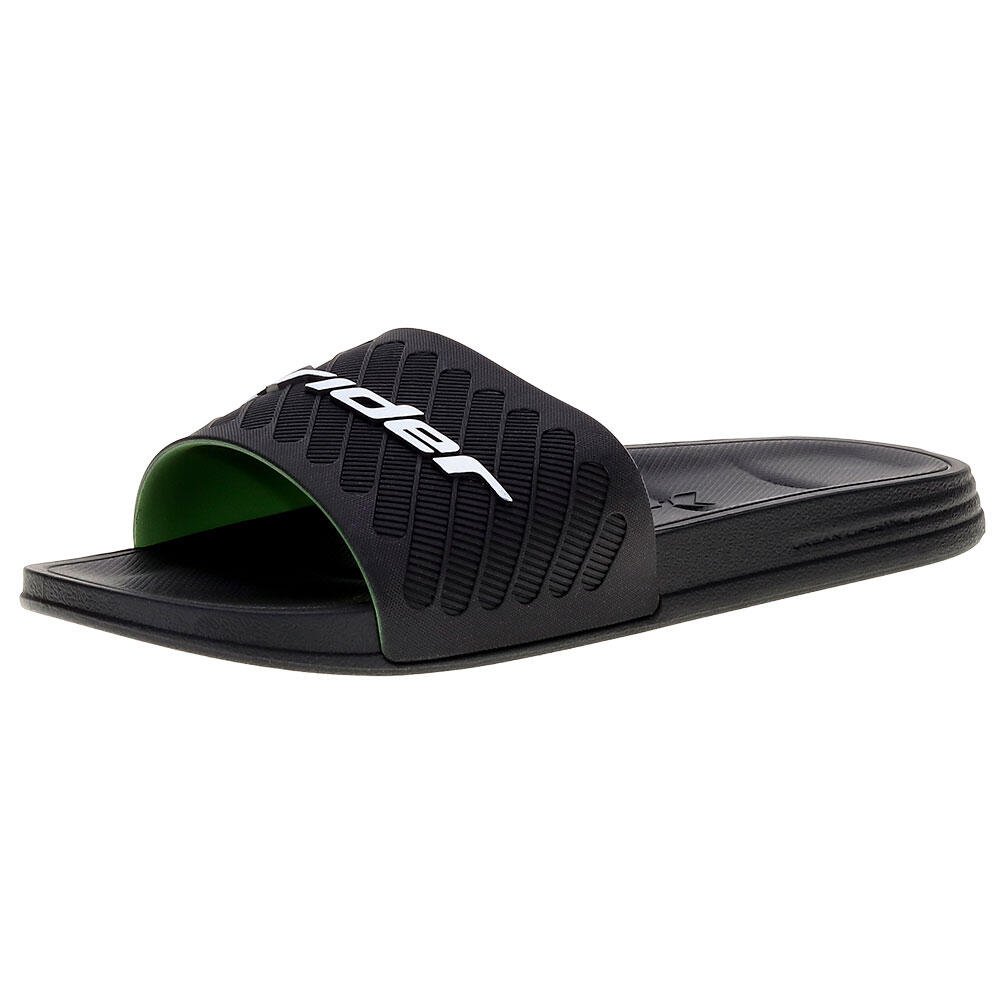 CHINELO MASCULINO SLIDE FREE II RIDER - 12323  Preto 2
