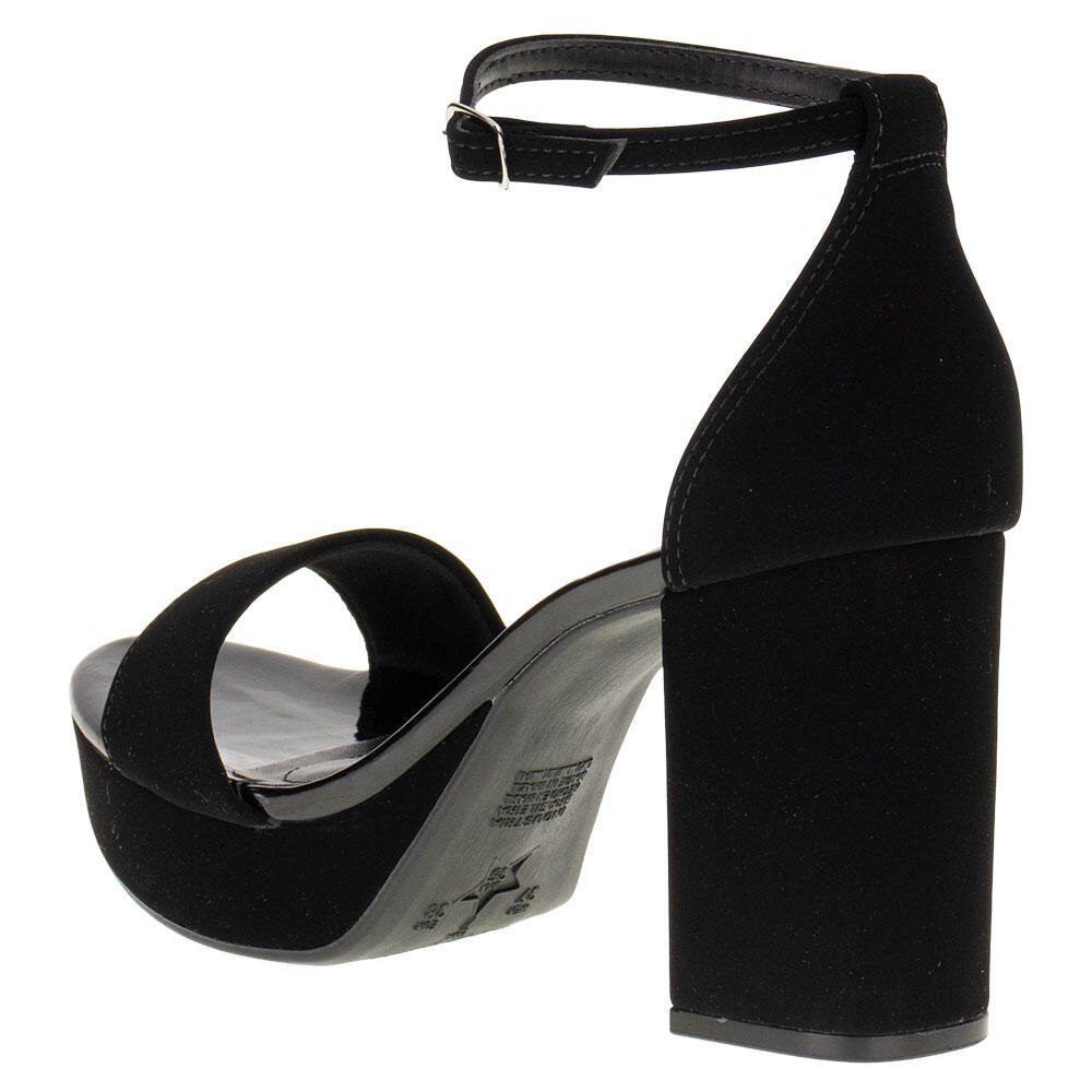 SANDÁLIA FEMININA MEIA PATA VIA MARTE - 2211507  Preto 3