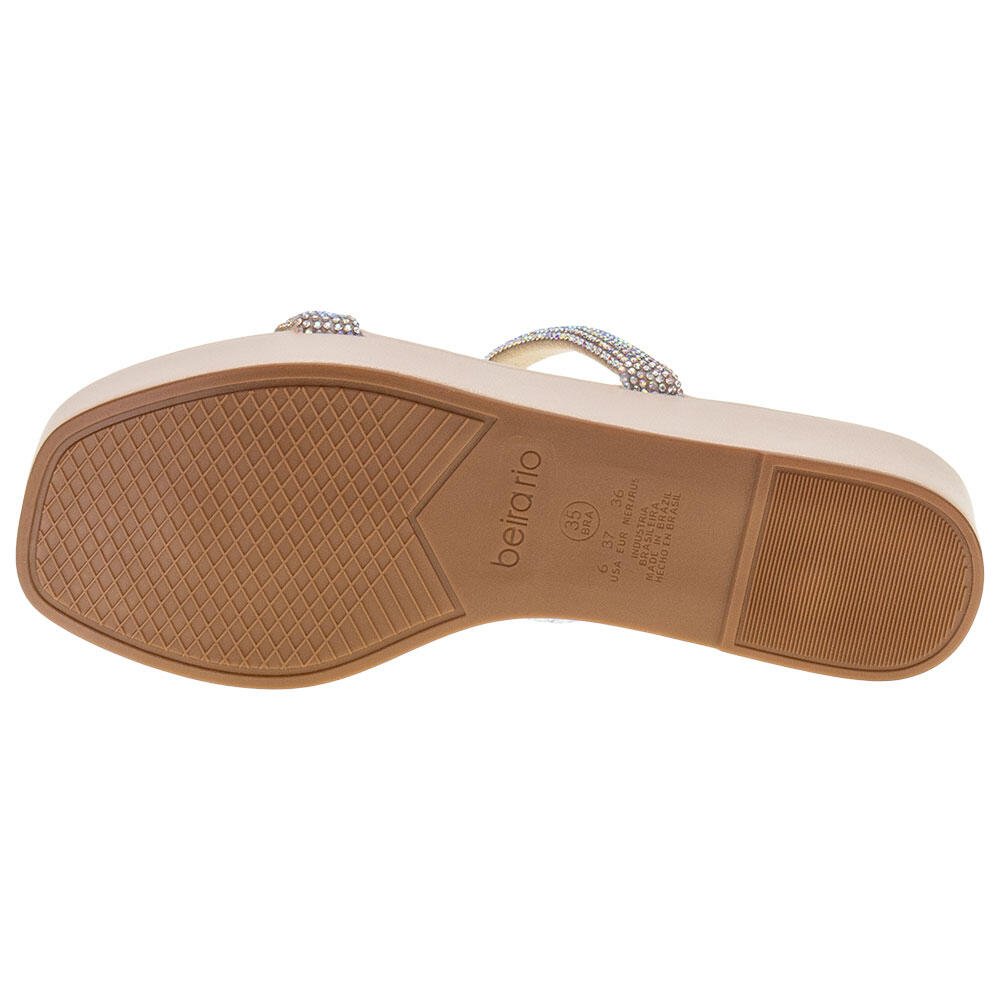 TAMANCO FEMININO ANABELA BEIRA RIO - 8454112  Bege 4