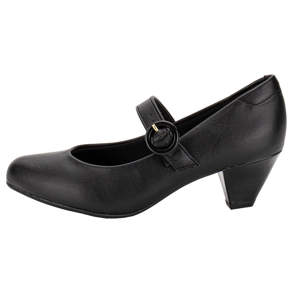 SAPATO FEMININO SALTO GROSSO MODARE - 7005668 Preto 2
