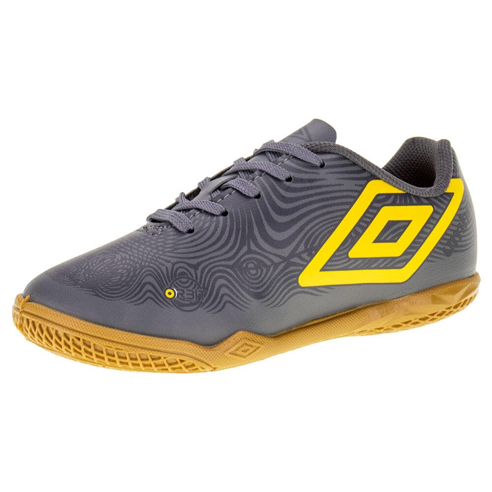 CHUTEIRA INFANTIL INDOOR ORBIT UMBRO - U07FB00178  Cinza 1