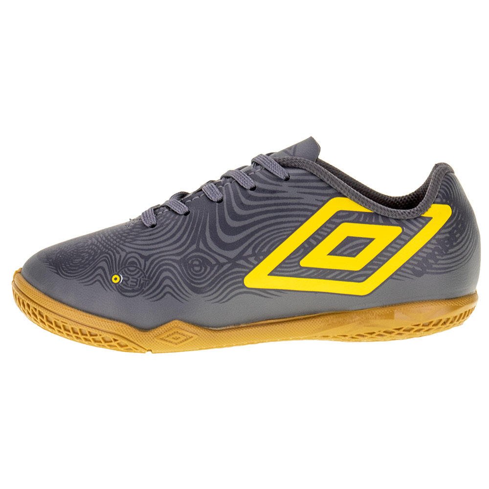 CHUTEIRA INFANTIL INDOOR ORBIT UMBRO - U07FB00178  Cinza 2