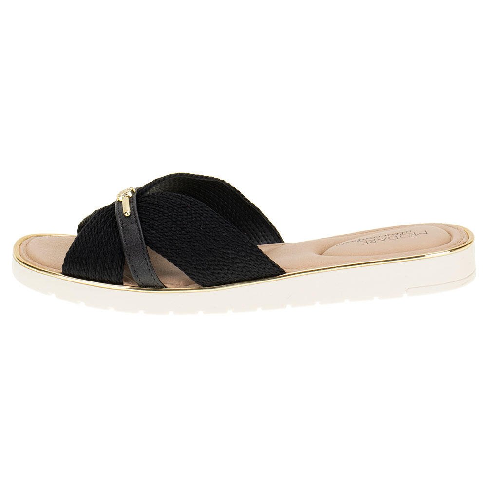 TAMANCO FEMININO FLAT MODARE - 7175111  Preto 2