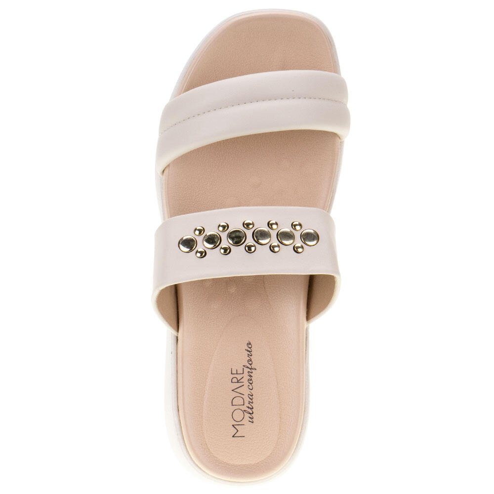 TAMANCO FEMININO ANABELA MODARE - 7189100  Branco 5