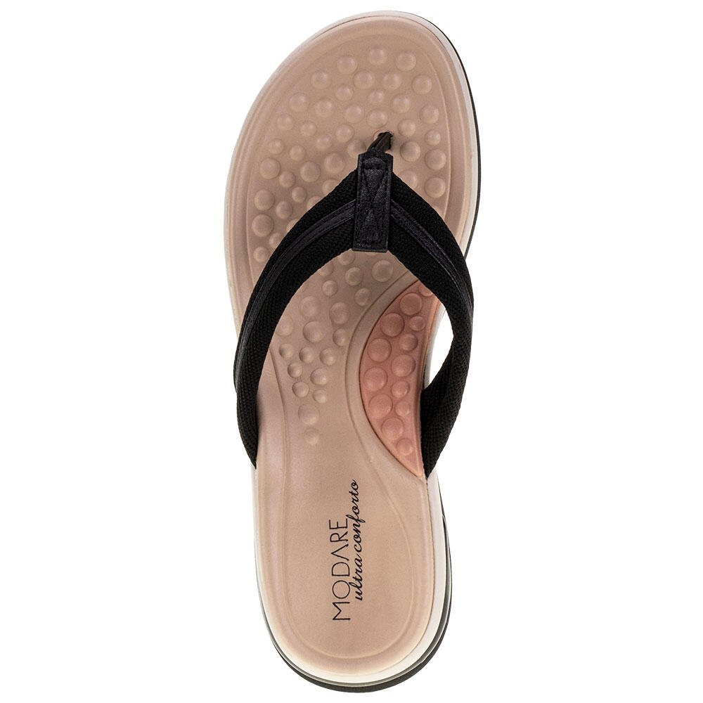 TAMANCO FEMININO FLAT MODARE - 7183106  Preto 5