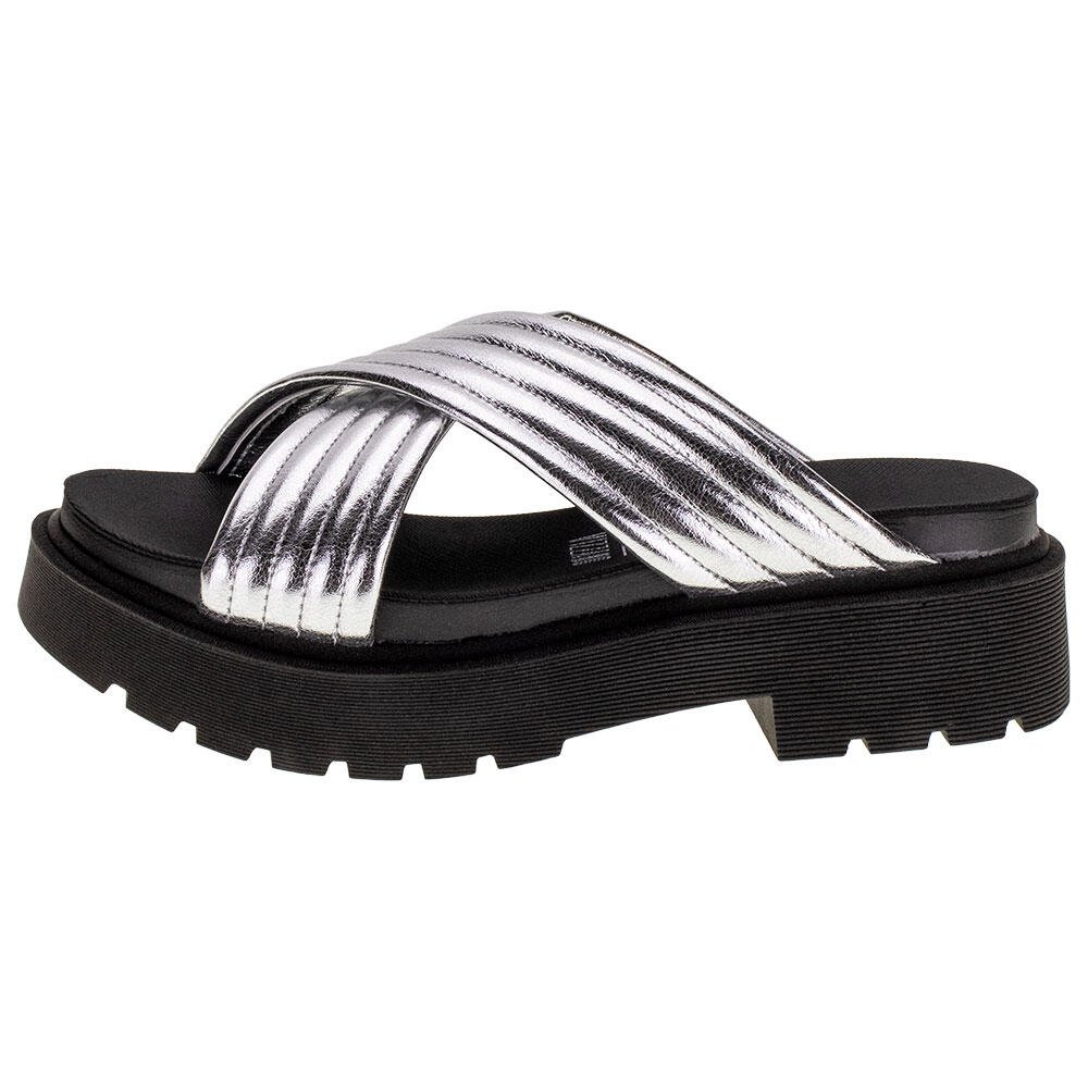 TAMANCO FEMININO SALTO GROSSO VIZZANO - 6499111  Prata 2