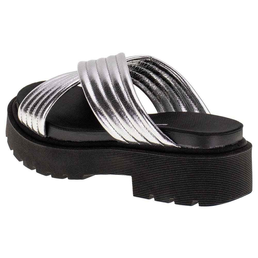 TAMANCO FEMININO SALTO GROSSO VIZZANO - 6499111  Prata 3