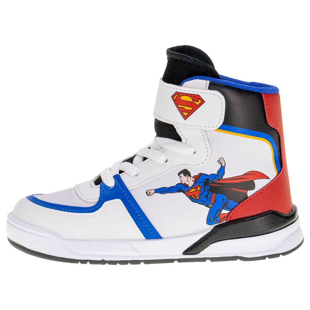 TÊNIS INFANTIL CANO ALTO SUPERMAN VIA VIP - W4008SM  Multicores 2