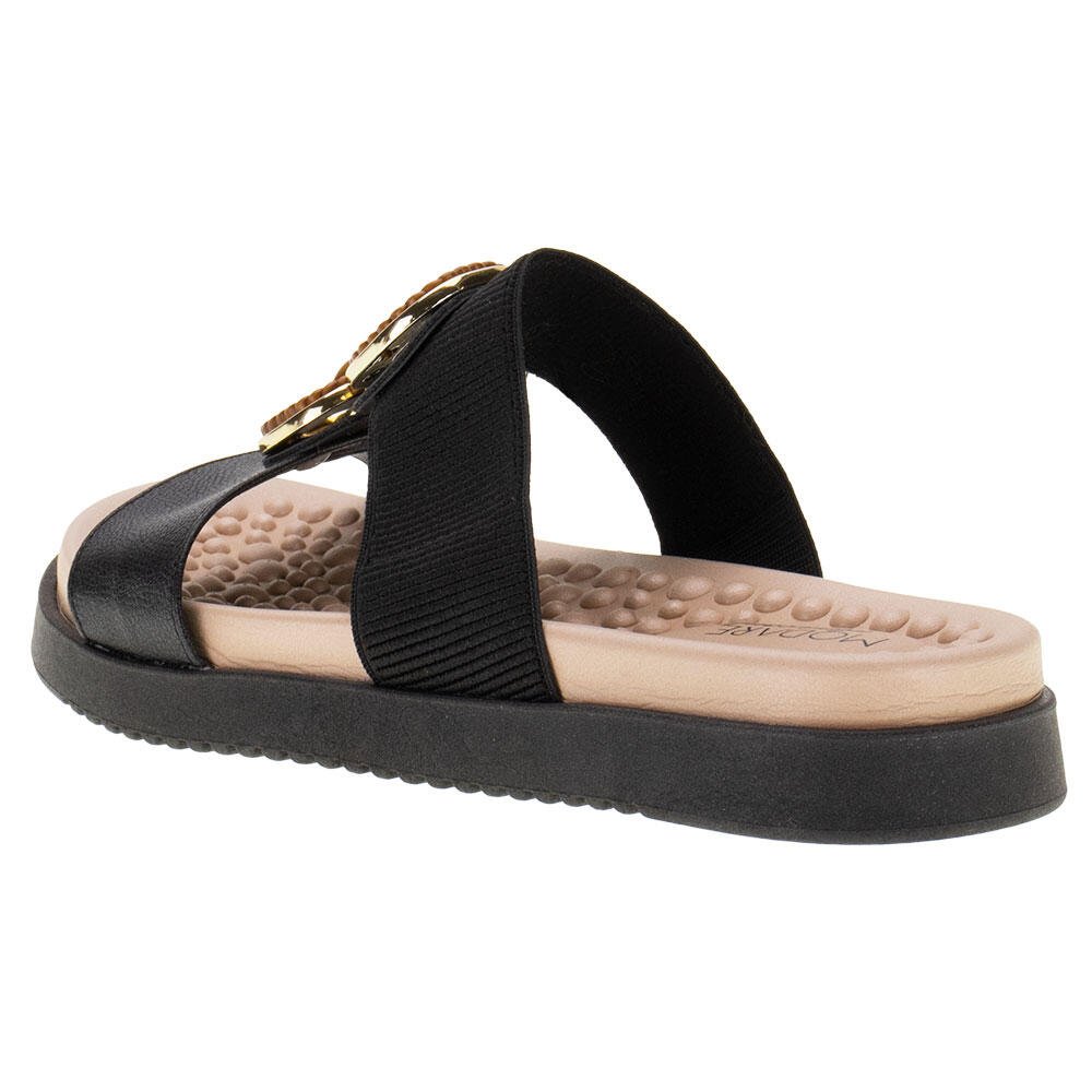 TAMANCO FEMININO FLAT MODARE - 7178107 Preto 3