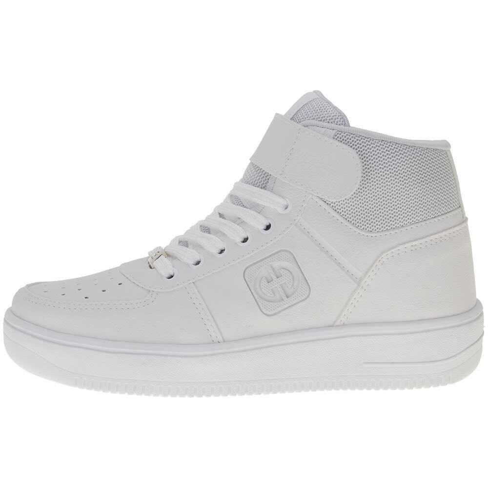 TÊNIS MASCULINO CANO ALTO PREMIUM OLLIE 417  Branco 2