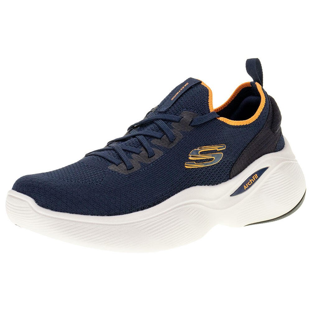 Tênis Skechers Arch Fit Masculino Azul 1