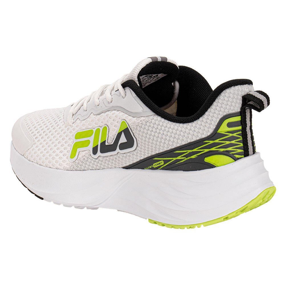 TÊNIS MASCULINO RACER COMET FILA F01R00118 Branco/Verde 2