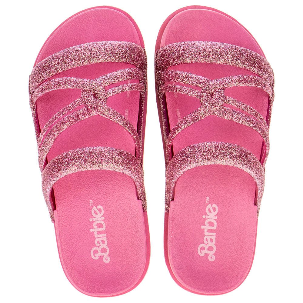 SANDÁLIA INFANTIL BARBIE ALLURE GRENDENE KIDS 23150  Rosa 5