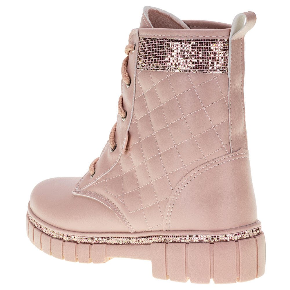 Coturno Nilqi 1510 Feminino Infantil Rosa 3