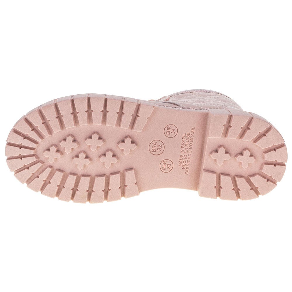 Coturno Nilqi 1510 Feminino Infantil Rosa 4