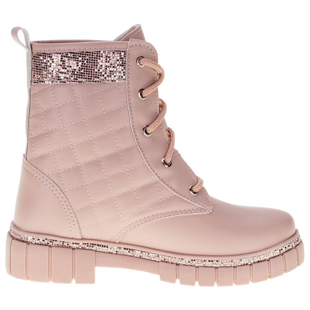 Coturno Nilqi 1510 Feminino Infantil Rosa 5