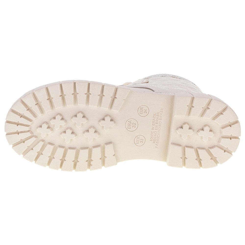 Coturno Nilqi 1510 Feminino Infantil Branco 4