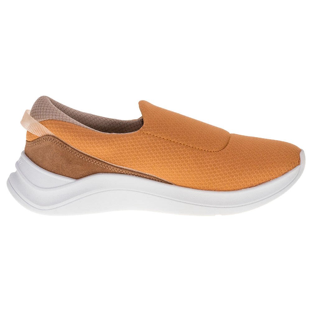 TÊNIS FEMININO SLIP ON USAFLEX  AL1205  Marrom 5