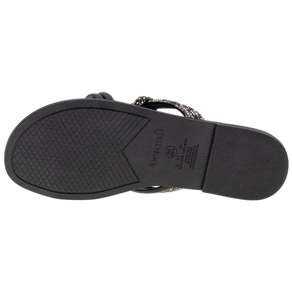 TAMANCO FEMININO FLAT BEIRA RIO 8507112 Preto 4