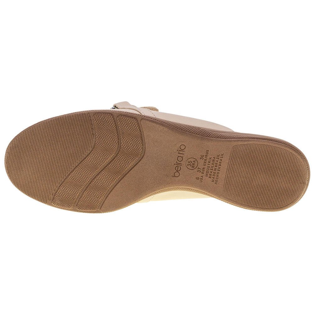 SAPATO FEMININO MULE BEIRA RIO 4315101  Bege 4