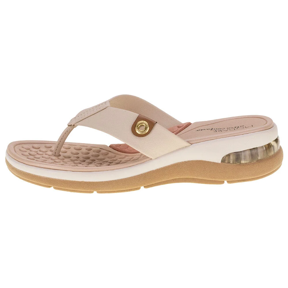 TAMANCO FEMININO FLAT MODARE 7183105  Bege 2