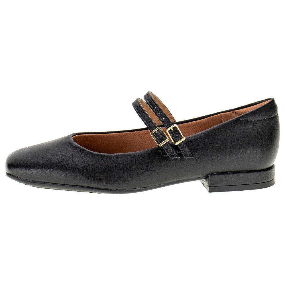 SAPATO FEMININO SALTO GROSSO VIZZANO 1427102  Preto 2