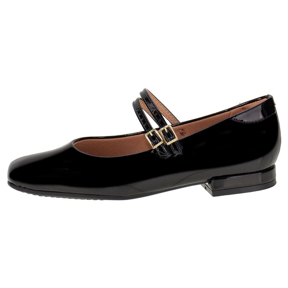 SAPATO FEMININO SALTO GROSSO VIZZANO 1427102 Preto 2