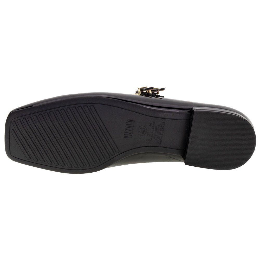 SAPATO FEMININO SALTO GROSSO VIZZANO 1427102 Preto 4
