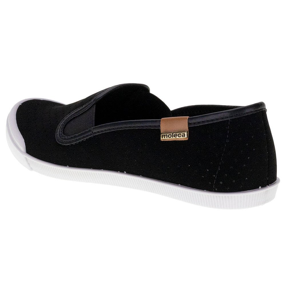 SAPATILHA FEMININA MOLECA 5109772 Preto 3
