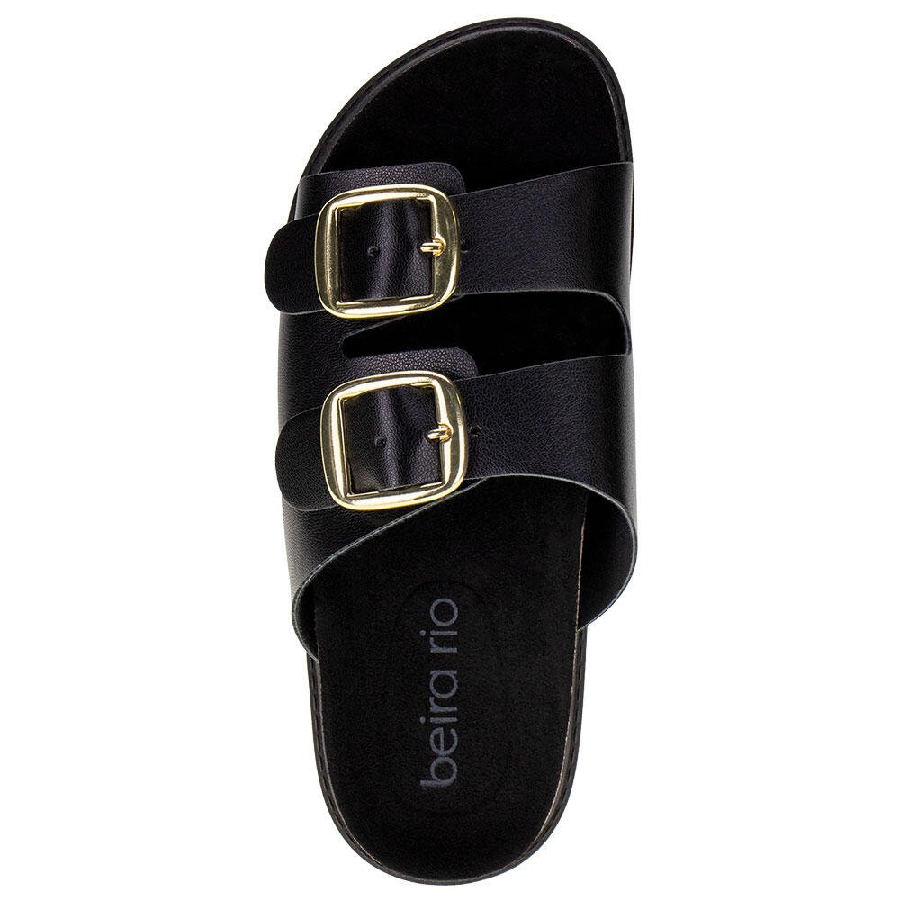 SANDÁLIA FEMININA CONFORTO BEIRA RIO 8523108  Preto 5