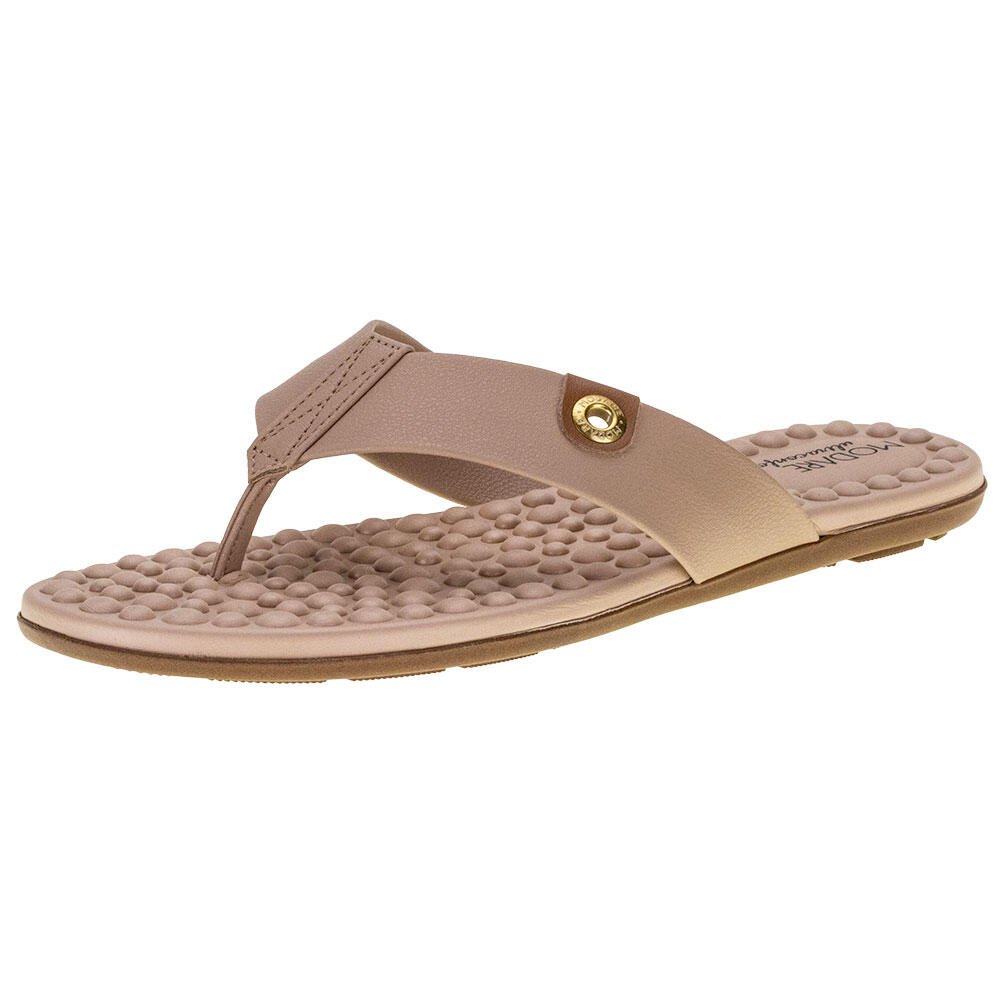 TAMANCO FEMININO FLAT MODARE 7163100  Bege 1