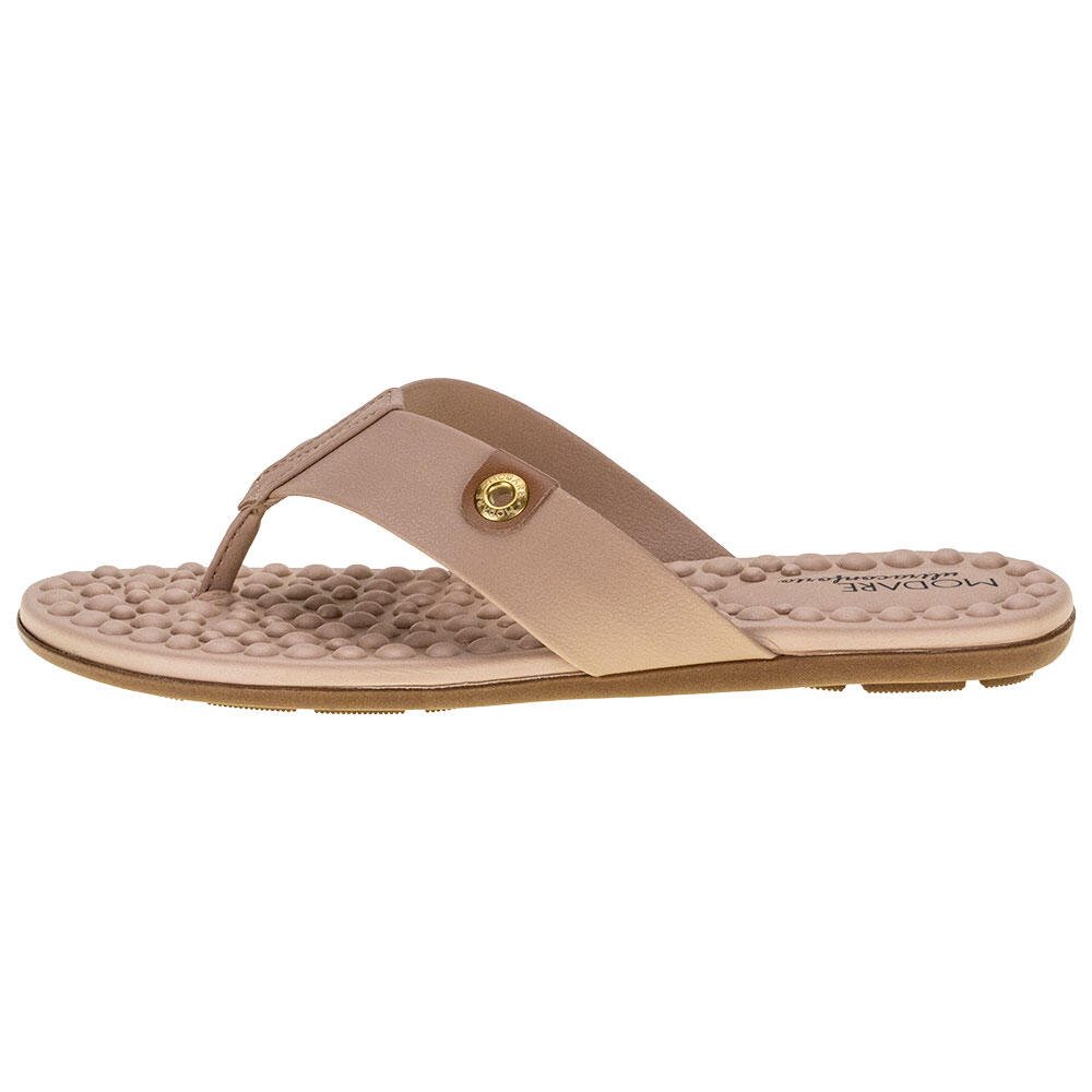 TAMANCO FEMININO FLAT MODARE 7163100  Bege 2