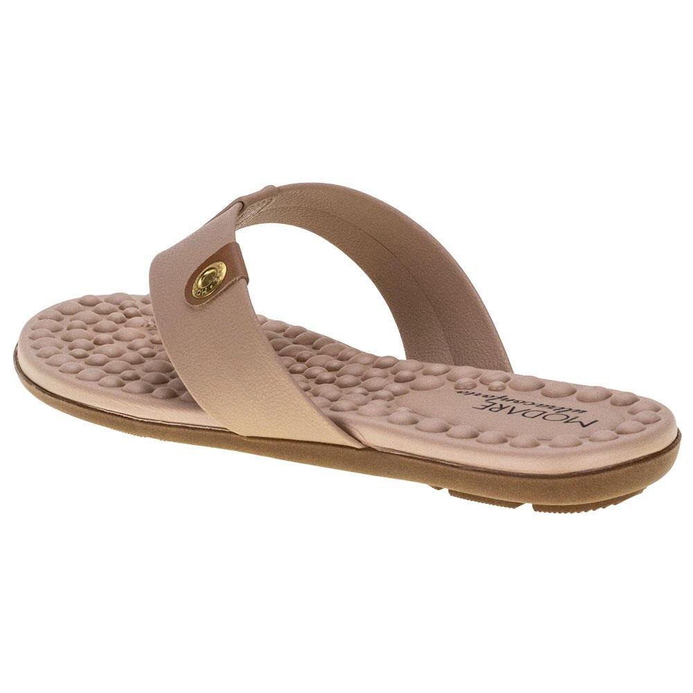 TAMANCO FEMININO FLAT MODARE 7163100  Bege 3