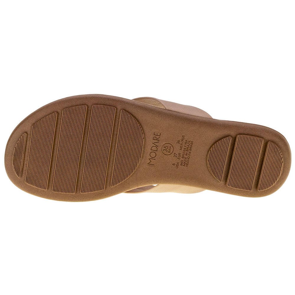 TAMANCO FEMININO FLAT MODARE 7163100  Bege 4