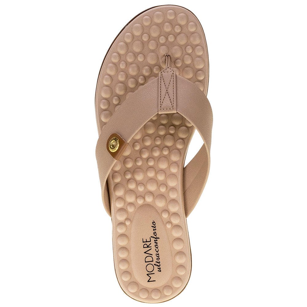 TAMANCO FEMININO FLAT MODARE 7163100  Bege 5