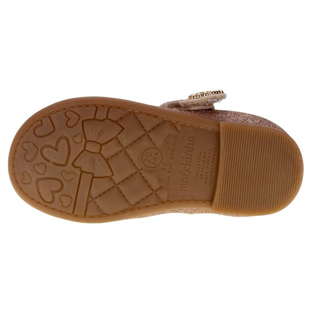 SAPATILHA INFANTIL BABY MOLEKINHA 21061042  Marrom 4