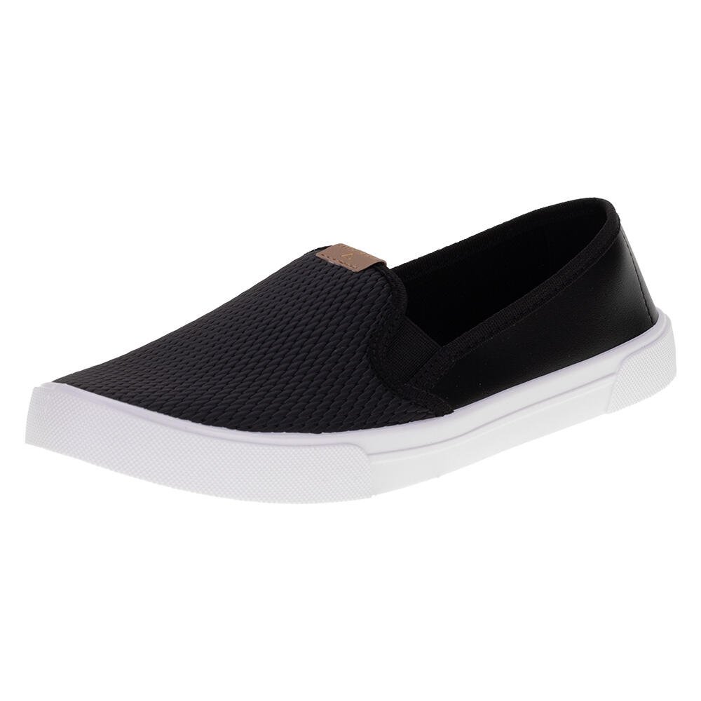 TÊNIS FEMININO SLIP ON MOLECA 5296530 Preto 1