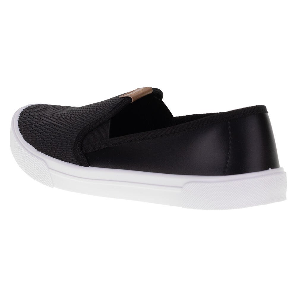 TÊNIS FEMININO SLIP ON MOLECA 5296530 Preto 3