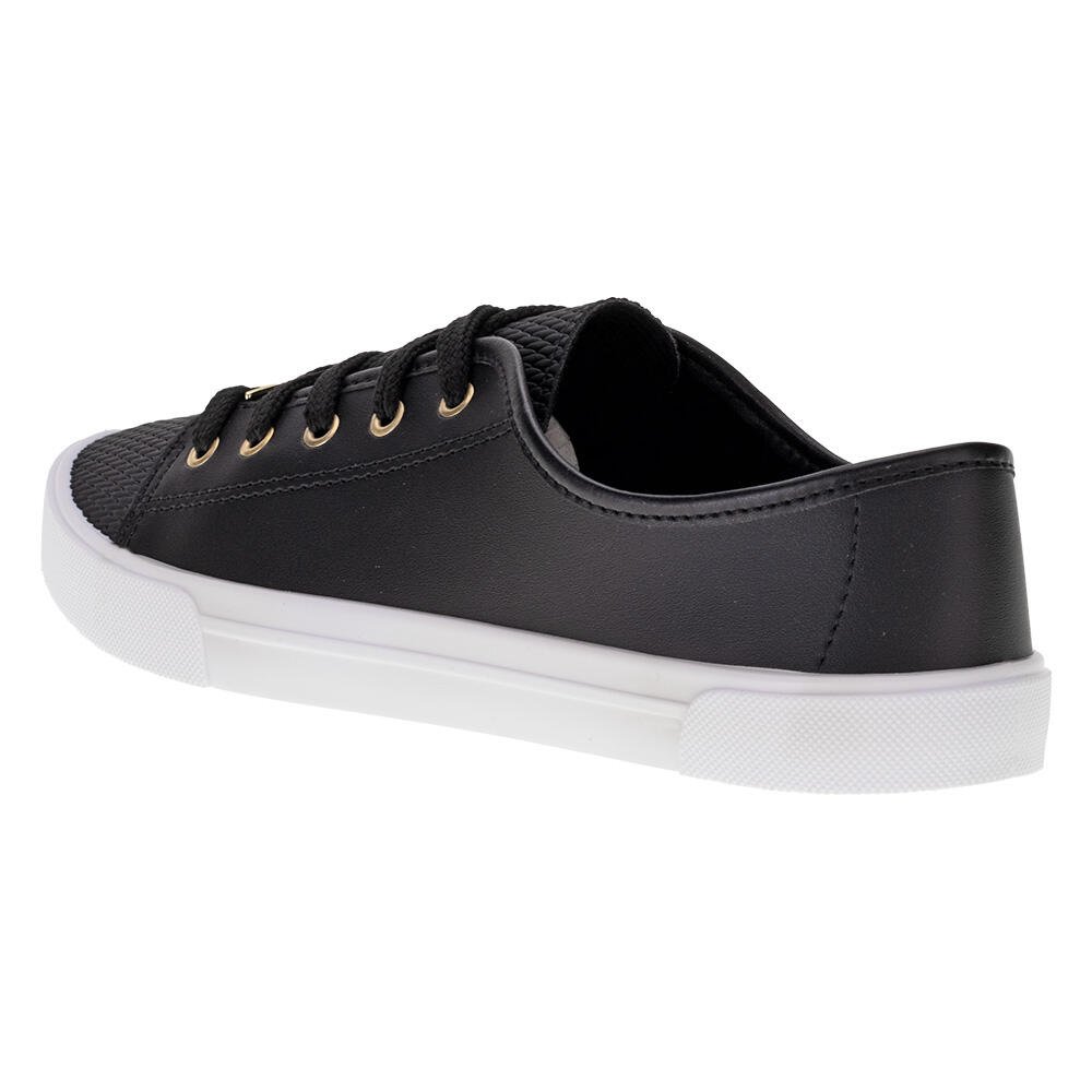 TÊNIS FEMININO CASUAL MOLECA 5296510 Preto 3